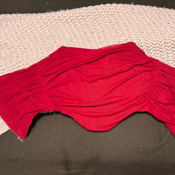 Red Zip-Up Jacket - Picture 3 of 3